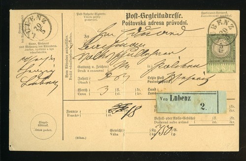 österreich paketkarte lübenz - Österreich,