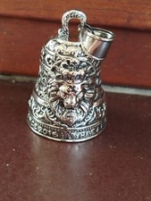 Kleine Glocke Löwe krone royal metall anhänger Vintage römische zahlen deko auto