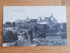 Alte Foto-AK Weißensee Thüringen Schloss und Kreishaus Sömmerda 1910