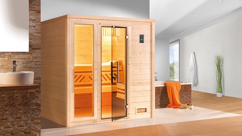 Weka massivholzsauna bergen - weka,