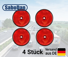 4x 🔴 Reflektor – rund