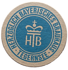 ALTER BIERDECKEL HERZOGLICH