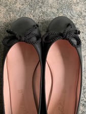 Pretty Balerinas Ballerina Slipper feines Leder schwarz Gr. 39,5 super Zustand 