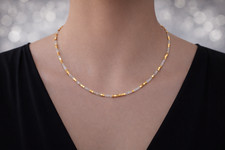 Choker Mondstein vergoldet