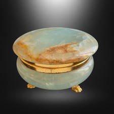 Vintage Schmuckdose grüner