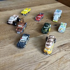 Disney Cars Pixar Set - Metall Lightning Autos Konvolut Von Mattel Seltene Dabei
