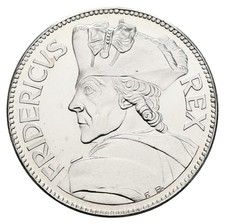 Preussen Silbermedaille o.J. Friedrich der Große 1712-1786 stgl- Gew: 29,5g/1000