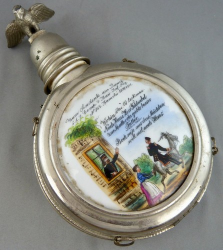 Alte reservistenflasche - alte,