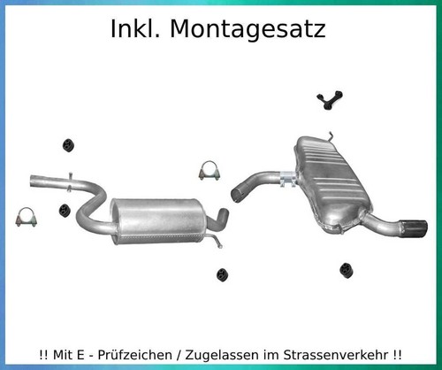 Auspuffanlage für audi - auspuffanlage, a3