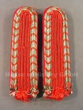 94285 Feuerwehr, Paar Schulterstücke für Feuerwehrmänner der Feuerschutzpolizei