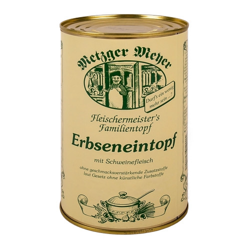 Erbseneintopf 8x1200ml metzger - erbseneintopf,