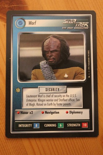 Star trek ccg premiere - star,