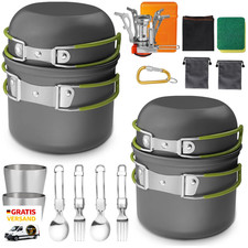 Camping Kochgeschirr Set Mit