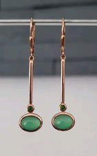 La Luna Ohrhänger Calcedon