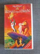 VHS Kassette - Walt Disney - König der Löwen - Meisterwerk Edition - gebraucht
