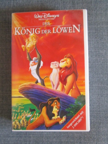 Vhs kassette walt disney - kassette,