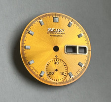 Zifferblatt Fit für Seiko 6139-6000 6002 6005 - Yellow  Seiko Pogue