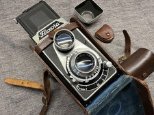 Vintage flexora tlr camera - vintage, som