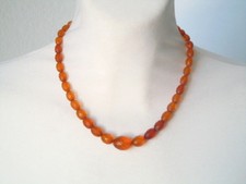 Alte Bernstein Kette Oliven