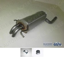 Auspuff Endtopf + Anbauteile