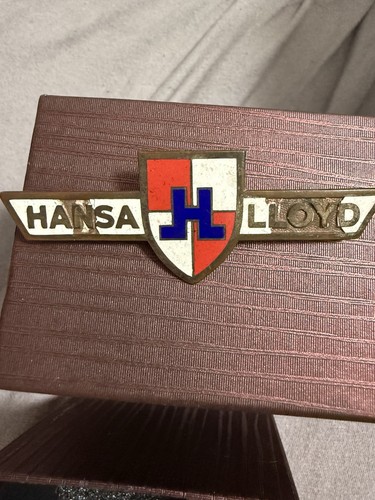 Hansa lloyd abzeichen brosche - hansa, abzeichen/brosche