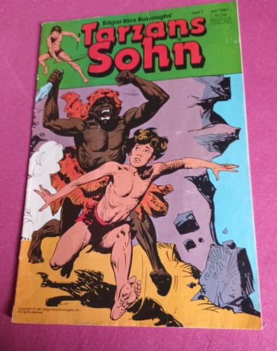 Tarzans sohn 1981 ehapa - tarzans, 7/1981.