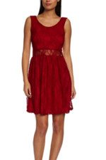 Seltenes London Bodycon Kleid Beere Größe UK 12 UVP 39£ DH009 HH 04