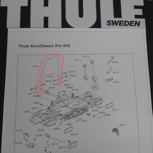 Thule bügel halter für - halter,
