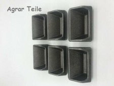 6er Satz Einschweißstücke