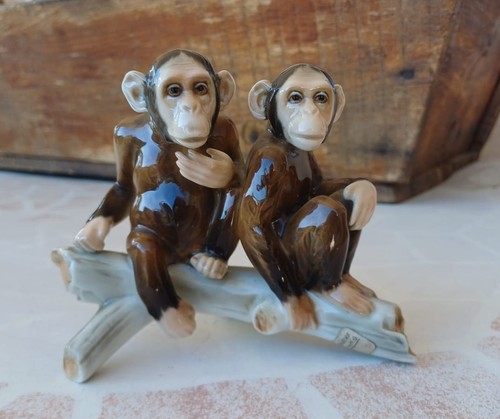 Affe chimpanse hutschenreuther - chimpanse,
