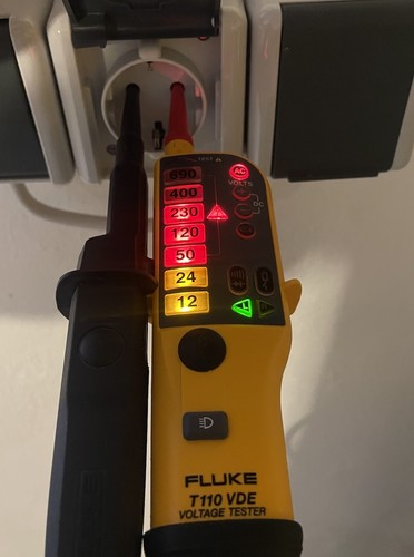 Fluke t110 vde zweipoliger - fluke,
