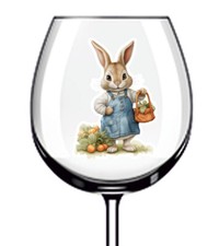 12x bunte Ostern Peter Hase