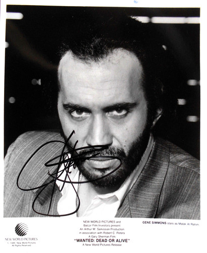 Gene simmons original - original, signiert