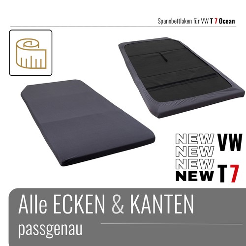 Spannbettlaken ocean t7 - vw,