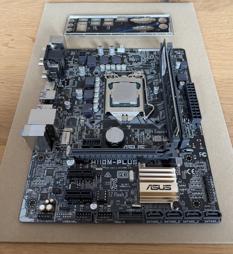 Asus h110m plus - mainboard, +