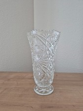 Große Bleikristall-Vase, 31cm hoch, neuwertig 