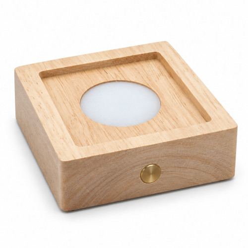 Led holzsockel 8x8 usb - cm, usb-c