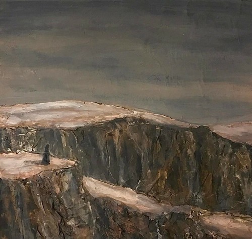 Acrylbild leinwand landscape - acrylbild, leinwand,
