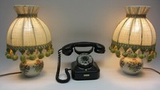 Paar Vasenlampen Keramik Lampe