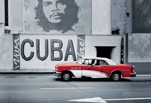 Holzschild 20x30 cuba guevara - ,