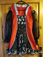 Hochwertiges Piratinnen Freibeuter Kostüm Pirat Damen  Gr M