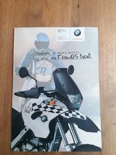 BMW Motorrad F 650 GS Dakar Prospekt 2000, 4 Seiten - Neuwertiger Zustand 
