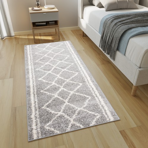 Teppichläufer hochflor shaggy - teppichläufer,