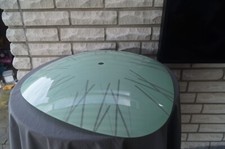 Neuwertiger Lampenschirm-Tellerlampe / Deckenlampe / Ufolampe   50er 60er