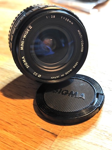 Sigma mini wide 28mm 2 - wide, 1:2.8