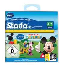 VTech 80230404 Lernspiel Micky Maus WUnderhaus Storio 2, Storio 3S [Vtech] mit O