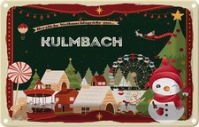 Blechschild 12x18 - , cm