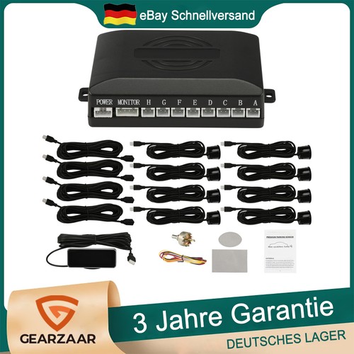 Lcd einparkhilfe sensoren - lcd, +8