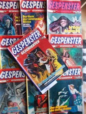 Comic, GESPENSTER Geschichten, 10 Hefte, Bastei, Posten, Konvolut, (14)