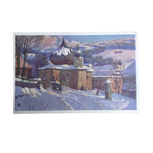 Postkarte böhmisch eisenstein - postkarte, böhmisch-eisenstein